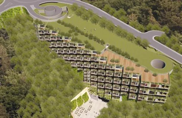 Da bo projekt garažne hiše pod Valeto popoln, morajo  poskrbeti še za ustrezno komunalno infrastrukturo in dostopno pot