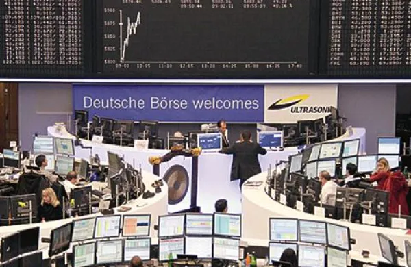 Frankfurtska borza danes zjutraj