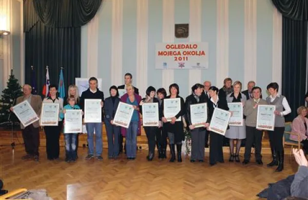 Nagrajenci v jubilejni akciji novogoriškega turističnega društva