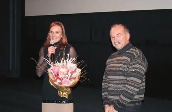 Po predpremieri sta o filmu spregovorila tudi športna junakinja Petra Majdič in avtor dokumentarnega filma Marjan Fortin