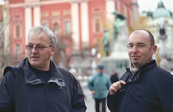 Matej Šurc in Blaž Zgaga drevi gostujeta  na koprski Humanistiki