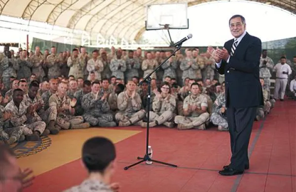 Vojake, ki se bodo iz Iraka vrnili domov do konca leta, je nagovoril ameriški obrambni minister Leon Panetta 