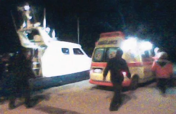 Mokra in prezebla Ljubljančana so prevzeli reševalci