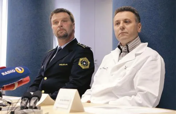 Goran Maršič (levo) in Uroš Ahčan
