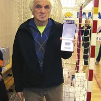 Oče PPT Zmago Magajne s priznanjem