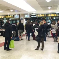Gneča na tržaški železniški postaji zaradi stavke železničarjev