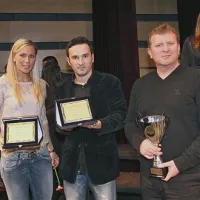 Prvi v letu 2011: Snežana Rodić,  Bojan Tokić  in Fredi Radojkovič