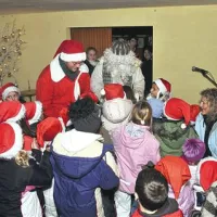 Božiček in dedek Mraz v Šempolaju hodita skupaj
