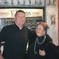  Robert Ličen in Olga Ličen pred tangom