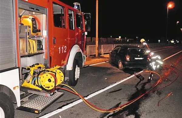 Sežanski gasilci so morali na silvestrski večer posredovati pri Fernetičih