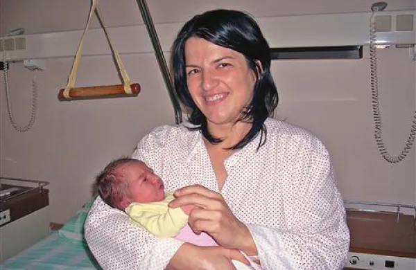 Hitrostna rekorderka Špela (v letu 2012 prva na Primorskem in tudi v Sloveniji) z mamico Polonco 
