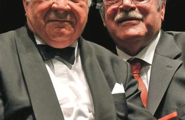 Miroslav Košuta in Anton Nanut