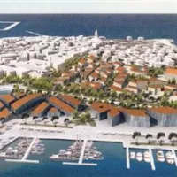 Skica bodoče ureditve območja ob ladjedelnici 