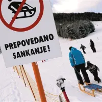 Prepovedi in omejitve je nujno spoštovati tudi na smučiščih