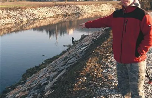 Sedaj so &scaron;e ribiči kritični do sanacije  struge Vipave