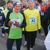 Starosta Albert Lazar (levo) je v kategoriji, ki navzgor ne pozna omejitve, zasedel peto mesto