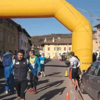 Na cilju je bilo nekaj stopinj topleje kot na startu