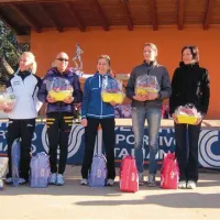Najhitrejša dekleta, z leve: Aleksandra Fortin,  Lucia Olivieri, Federica Qualizza, Polona Kukovec, Jana Kotar Ilijaš