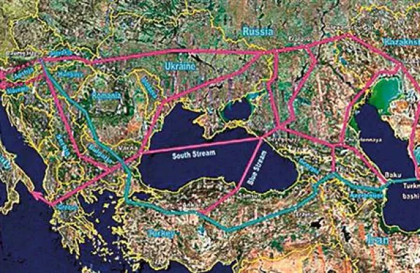 Plinovod naj bi se končal v severni Italiji