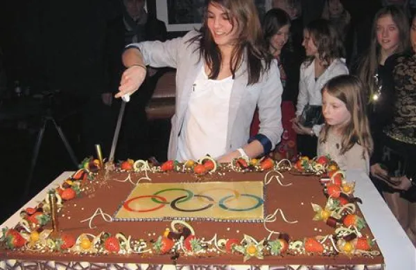 Saša Golob, edina  olimpijka med telovadkami