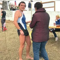 Bosopeti Benedikt Ličen na cilju