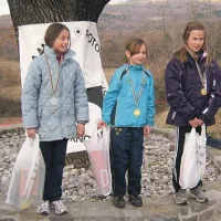Deklice 2004 in 2003: Lara Likar, Gaja Ahtik, Sara Furlan