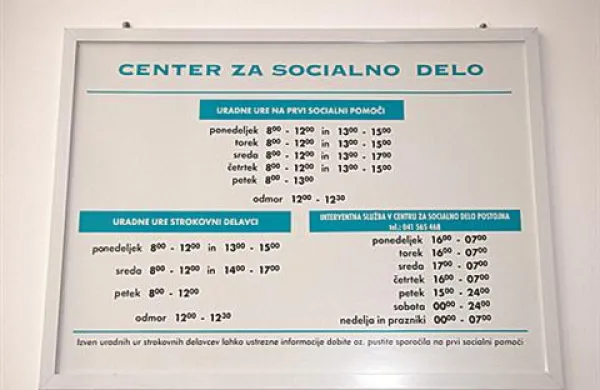 Centri za socialno delo imajo težave zaradi novega informacijskega sistema