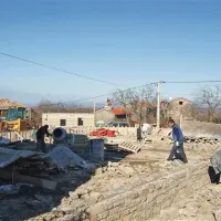 Središče Topolovca je spremenjeno v gradbišče, v novi preobleki se bo pokazalo marca