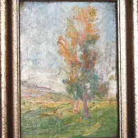 Rihard Jakopič, Topoli, 1898