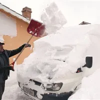 Romuni so imeli veliko preglavic z obilnimi snežnimi padavinami