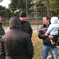 Topić z otrokom 
