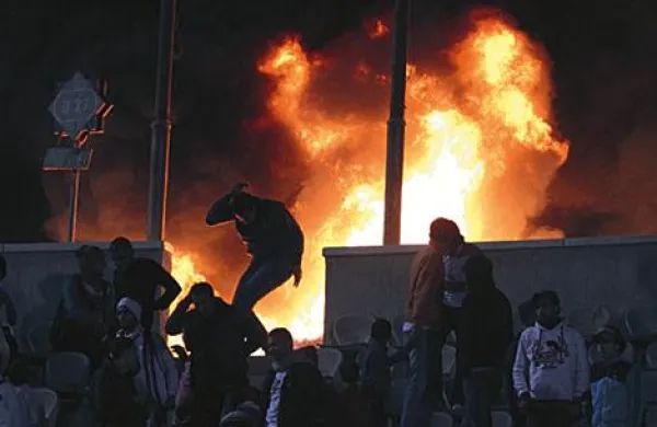 Nogometna tekma v mestu Port Said na severu Egipta se je tragično končala