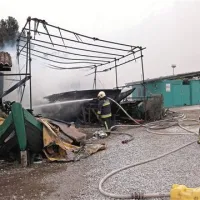 Zgorel &scaron;kver na Seči
