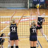 Novogoričanke so bile enakovredne tekmice, a je določala tudi športna sreča.  Teja Kolbl (št. 9) je prispevala 10 točk