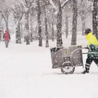 Sneg je zajel tudi Španijo