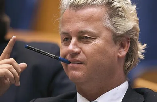 Vodja skrajno desne nizozemske Stranke za svobodo (PVV) Geert Wilders