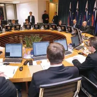 Ministrska ekipa je včeraj že imela ustanovno sejo
