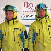 Brata Miha in Boštjan Grošelj, nosilca idrijskega karvinga