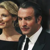 Jean Dujardin z ženo