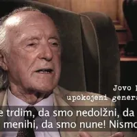 Režiser Marko Kobe je še posebej ponosen, da je pred kamero prvič sedel ustanovitelj  otoškega taborišča