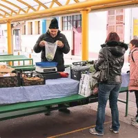 Novogoriška tržnica ima streho, a je vseeno “na prepihu”