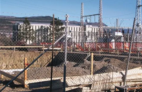 To sveže gradbišče v razdelilni transformatorski postaji v Ilirski Bistrici ni namenjeno vetrni elektrarni na Volovlji rebri, prisegajo na Elektro Primorska.
