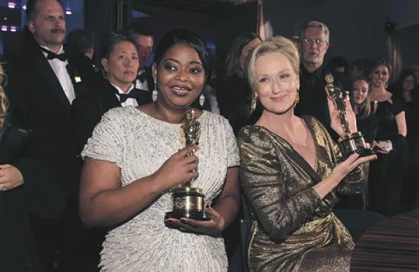 “Služkinja” Octavia Spencer in “železna lady”, Meryl Streep