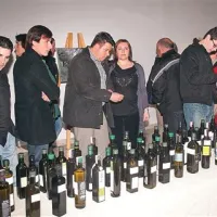 V beli dvorani Avditorija so bila v pokušino ponujena vsa oljčna olja iz ocenjevanja za Zlato oljčno vejico