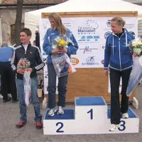 Kristina Bele (levo), četrta v kategoriji