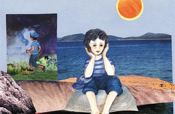 Silva Copič: ilustracija iz knjige Mavrične poti 