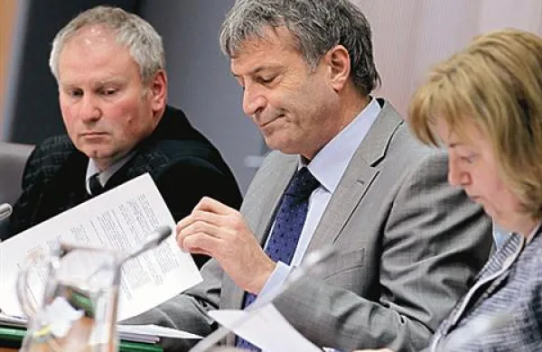 Minister za pravosodje in javno upravo Senko Pličanič