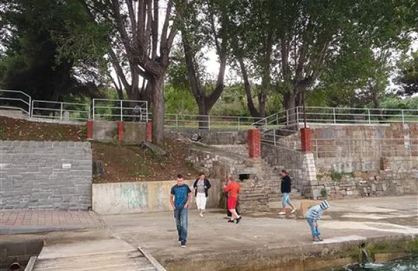Območje pod Belvederjem julija lani