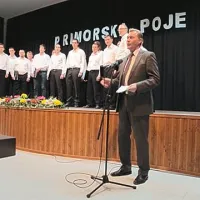 MpZ Razpotje-Col in govornik Anton Baloh 