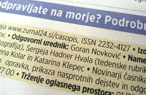 Novković zapu&scaron;ča Žurnal24